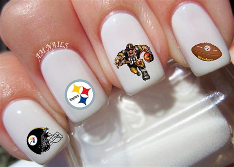 Pittsburgh Steelers Nail Decals