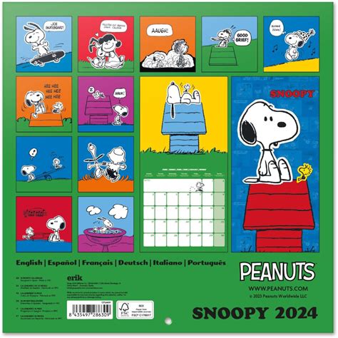 PEANUTS - OFFICIAL SNOOPY 2024 CALENDAR