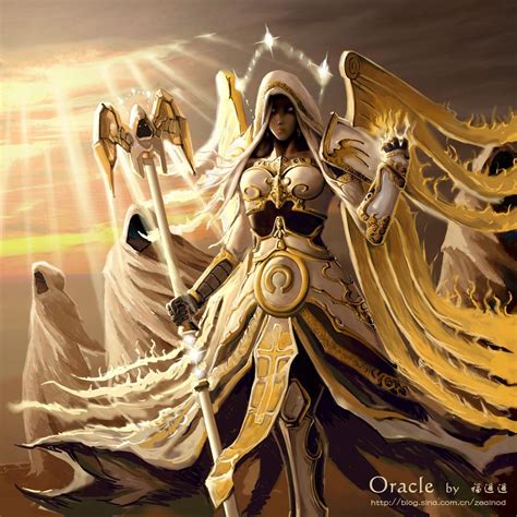 Фото Девушка-жрец / Priest female, арт к игре World of Warcraft