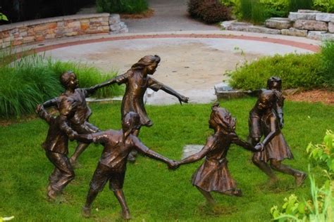 Bronze Children Statues Free Stock Photo - Public Domain Pictures