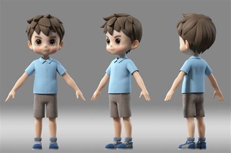 Kid boy child 3D model - TurboSquid 1617923