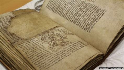 "Oldest book" dates back to the 12th Century and may have been published in the Borders. Glasgow ...