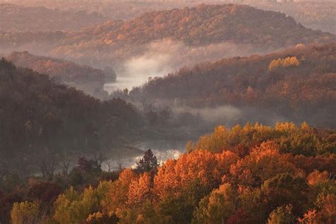 From JSO Photo Gallery: Fall colors in Wisconsin Driftless Area, Wisconsin Travel, Great River ...