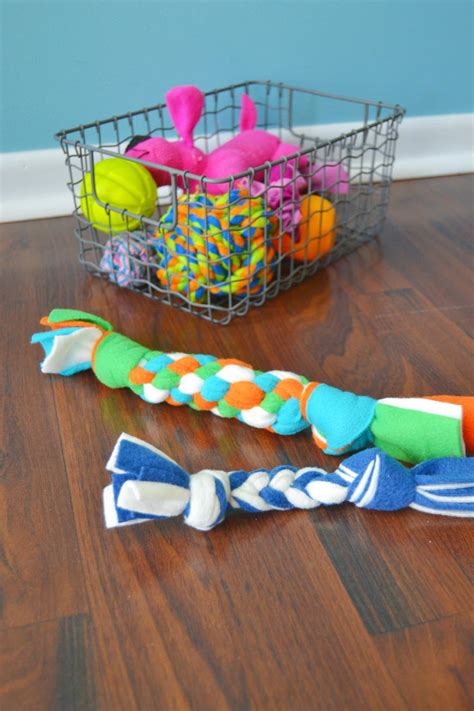 Fleece Dog Toy | AllFreeSewing.com