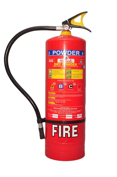 Buy Universal DCP Fire Extinguisher Capacity 9 kg UFSS/DCP009 Online in India at Best Prices