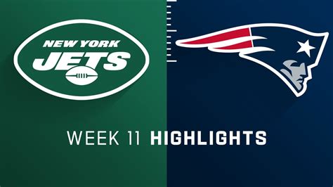 New York Jets vs. New England Patriots highlights | Week 11