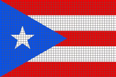 Puerto Rican Flag – (Graph AND Row-by-Row Written Crochet Instructions) – 01 - YarnLoveAffair.com