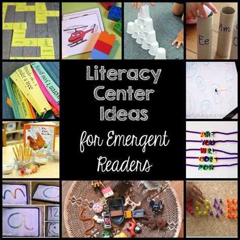 Ten Literacy Ideas for Emergent Readers | Emergent literacy, Education and literacy, Literacy