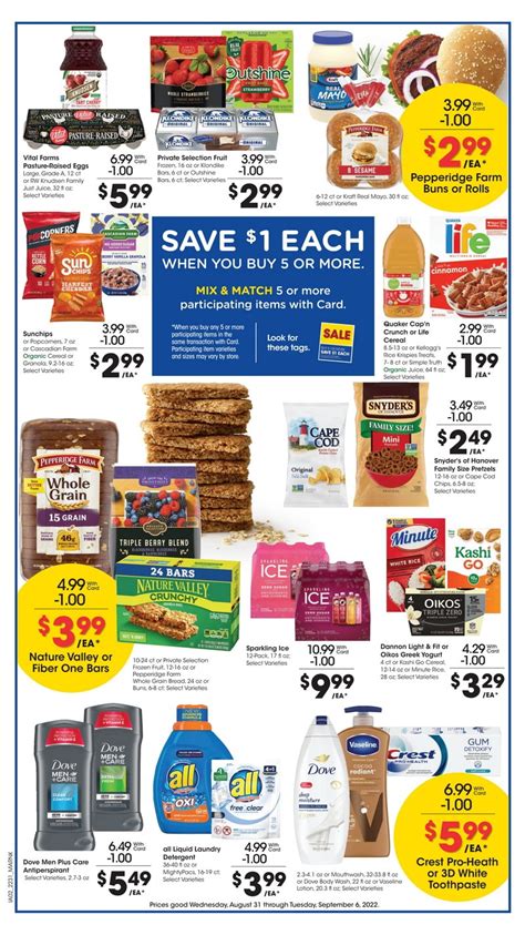 Kroger Weekly Ad Aug 31 – Sep 06, 2022