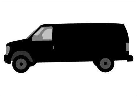 VEHICLE SILHOUETTE Silhouette Graphics (With images) | Mini van, Silhouette, Silhouette clip art