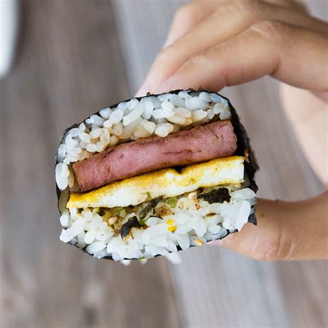 Spam Musubi with Egg & Furikake (Step-by-Step Photos)