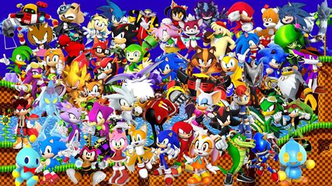 Sonic the Hedgehog Characters by Jyadenbailey on DeviantArt