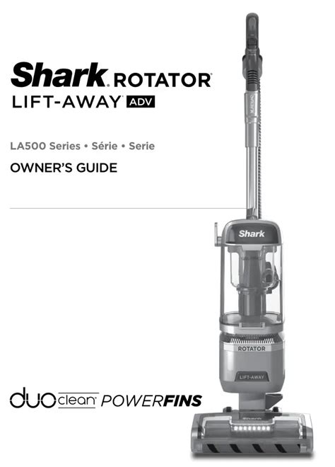 Shark Rotator Lift-Away Owner's Manual - Manuals+