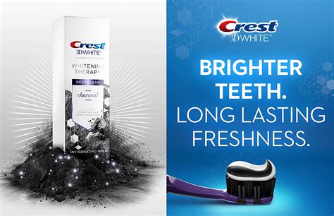 Crest 3D White Whitening Therapy Charcoal Toothpaste