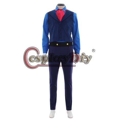 Cosplaydiy Snow Queen Prince Hans Costume Adult Prince Hans Cosplay Costumes Suit Coat Tuxedo ...