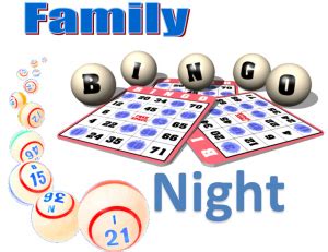 family bingo night clip art - Clip Art Library