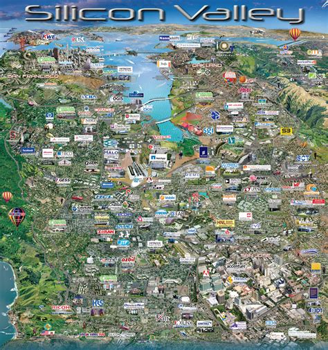 Silicon Valley | Map Collection