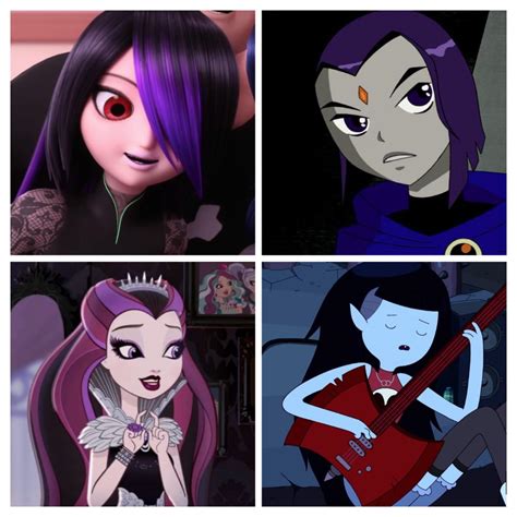 My favorite cartoon goth girls. : r/miraculousladybug