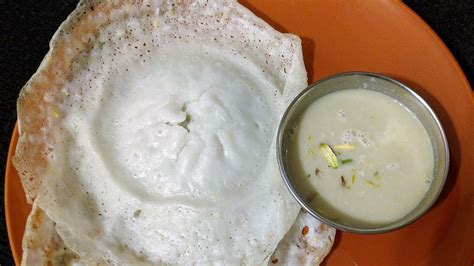 Appam(ஆப்பம்) / Appam Recipe / Appam with coconut milk(without yeast) - YouTube