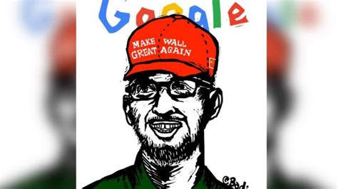 Chinese artist Badiucao sends ‘Make Wall Great Again’ hats to Google ...