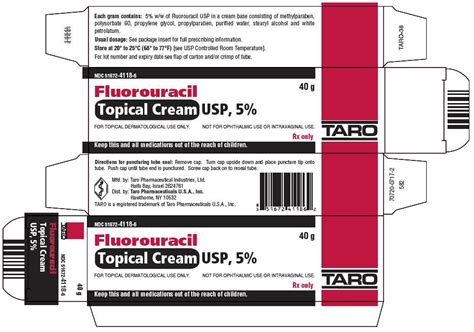 FLUOROURACIL CREAM 5% - RX Products