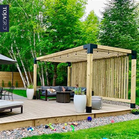 TOJA GRID | Simple Modular Pergola System – TOJA Grid Canada | Pergola ...