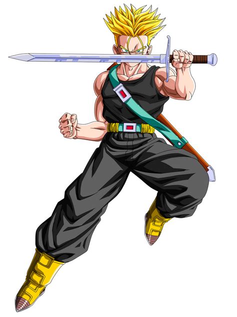 SSJ Trunks with Sword by BoScha196 on DeviantArt