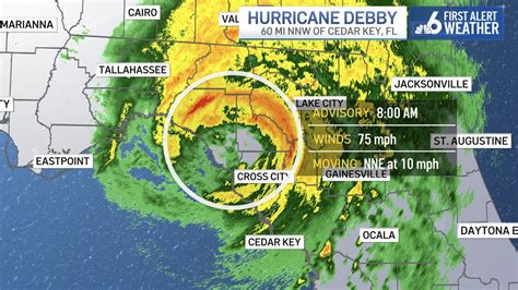 LIVE RADAR: Track Hurricane Debby’s path through Florida – NBC 6 South Florida