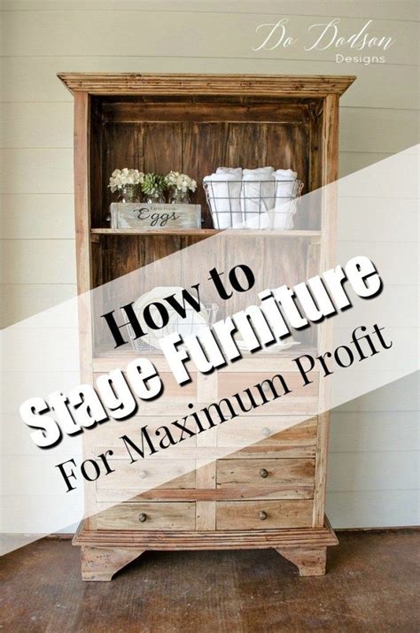 Staging Furniture To Sell for Maximum $$$ Profit | Staging furniture ...