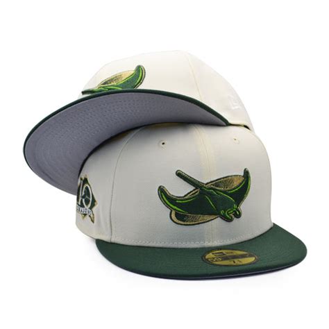 Tampa Bay Devil Rays 10 SEASONS Exclusive New Era 59Fifty Fitted Hat ...