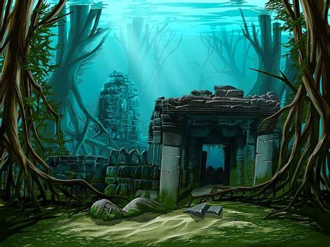 Underwater Ruins | Lost city of atlantis, Underwater ruins, Ancient atlantis