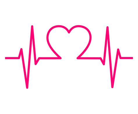Heartbeat clipart transparent, Heartbeat transparent Transparent FREE for download on ...