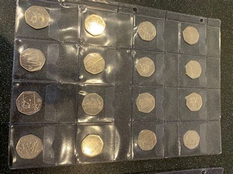 2012 London Olympic 50p - Full set of 29 Coins - Circulated | in Christchurch, Dorset | Gumtree