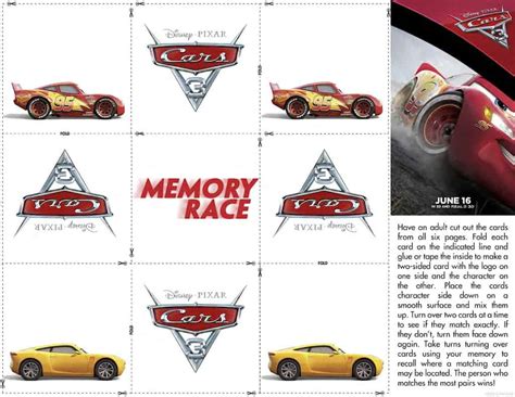 Disney Cars Free Printable Activity Sheets - Any Tots