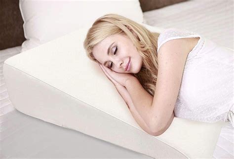 Sleep Wedge Pillow for Snoring, Heartburn, Acid Reflux