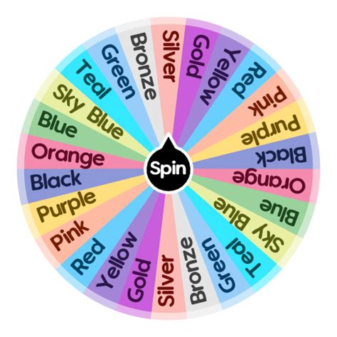 Which color? | Spin the Wheel - Random Picker