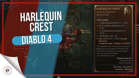 Diablo 4: How To Get Harlequin Crest [Explained] - eXputer.com