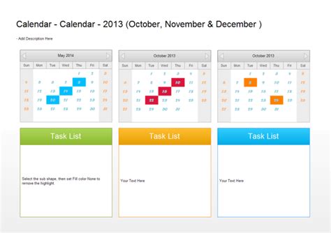 Quarter Plan Calendar | Free Quarter Plan Calendar Templates