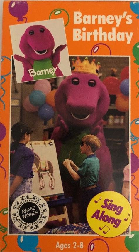 Barney's Birthday VHS 1992 | Vhs and DVD Credits Wiki | Fandom