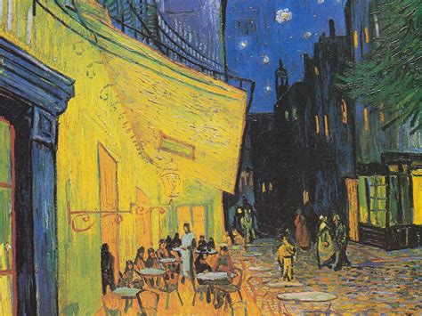 Vincent Van Gogh Cafe Terrace at Night 1888 Print - Etsy UK