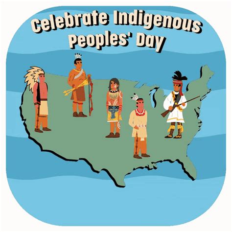 Indigenous Peoples Day Celebrate Indigenous Peoples Day Sticker ...