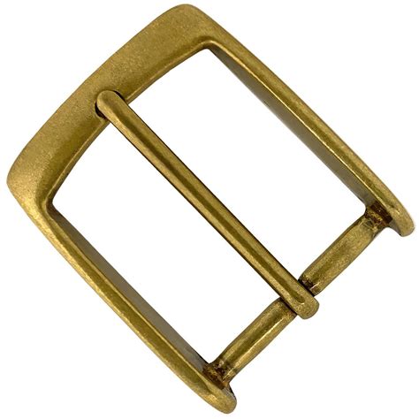 Solid Brass Buckle Classic Casual Dress Belt Buckle fits 1-3/8" (35mm) Wide Belt - Belts.com