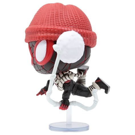 Funko POP Games Marvel Spider-Man Miles Morales - Miles Morales Winter Suit black