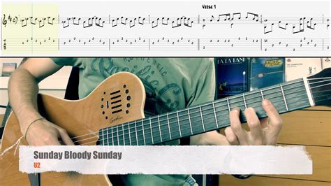 Sunday Bloody Sunday - U2 (Fingerstyle Guitar + TAB) - YouTube