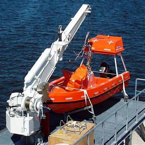 Rescue Boat & Davit System, For Ship at best price in Sihor | ID: 22889787833