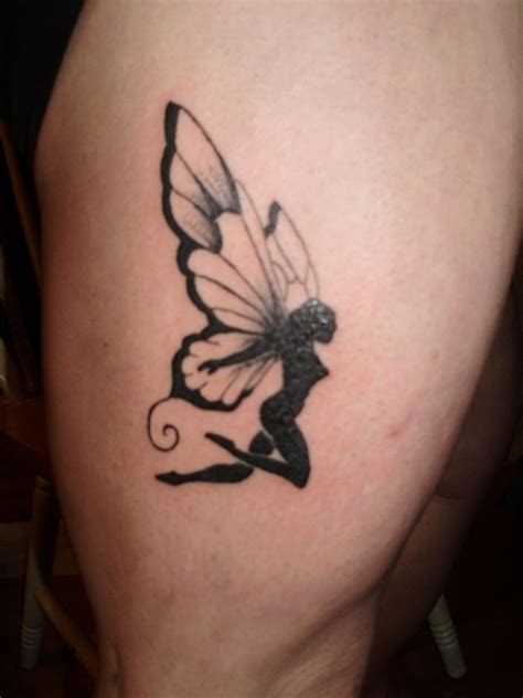 fairy silhouette tattoo by Iluvdbush on DeviantArt