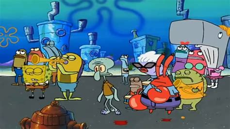 spongebob trumpet marching band paying respect song - YouTube