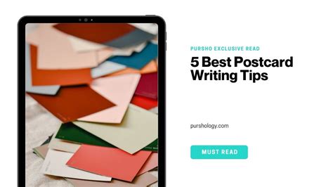 5 Best Postcard Writing Tips - purshoLOGY