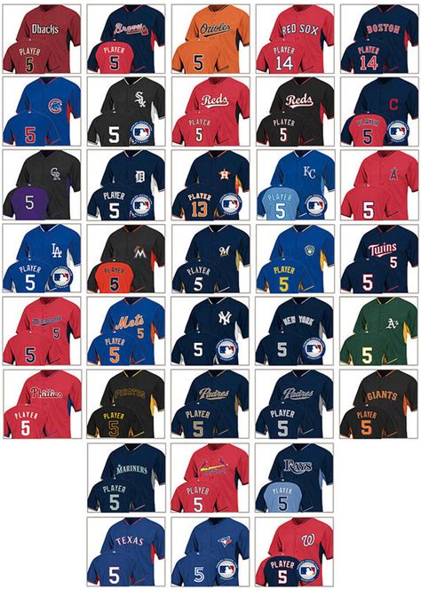 2014 MLB Batting Practice Jersey designs released - Shibe Vintage Sports