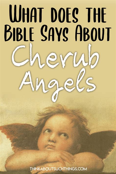 Cherubim: Cherub Angels Of The Bible | Think About Such Things